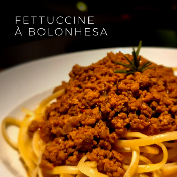 fettucine à bolonhesa