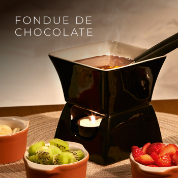 fondue de chocolate