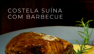 costela suína com barbecue