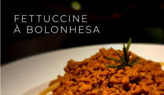 fettucine à bolonhesa